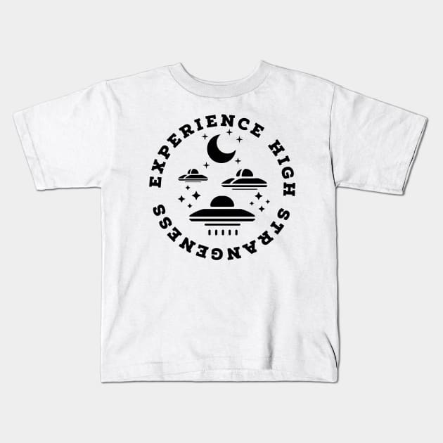 Experience High Strangeness Kids T-Shirt by TheLenRoman